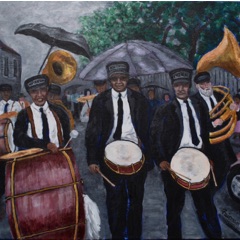 31 New Orleans Funeral in Rain